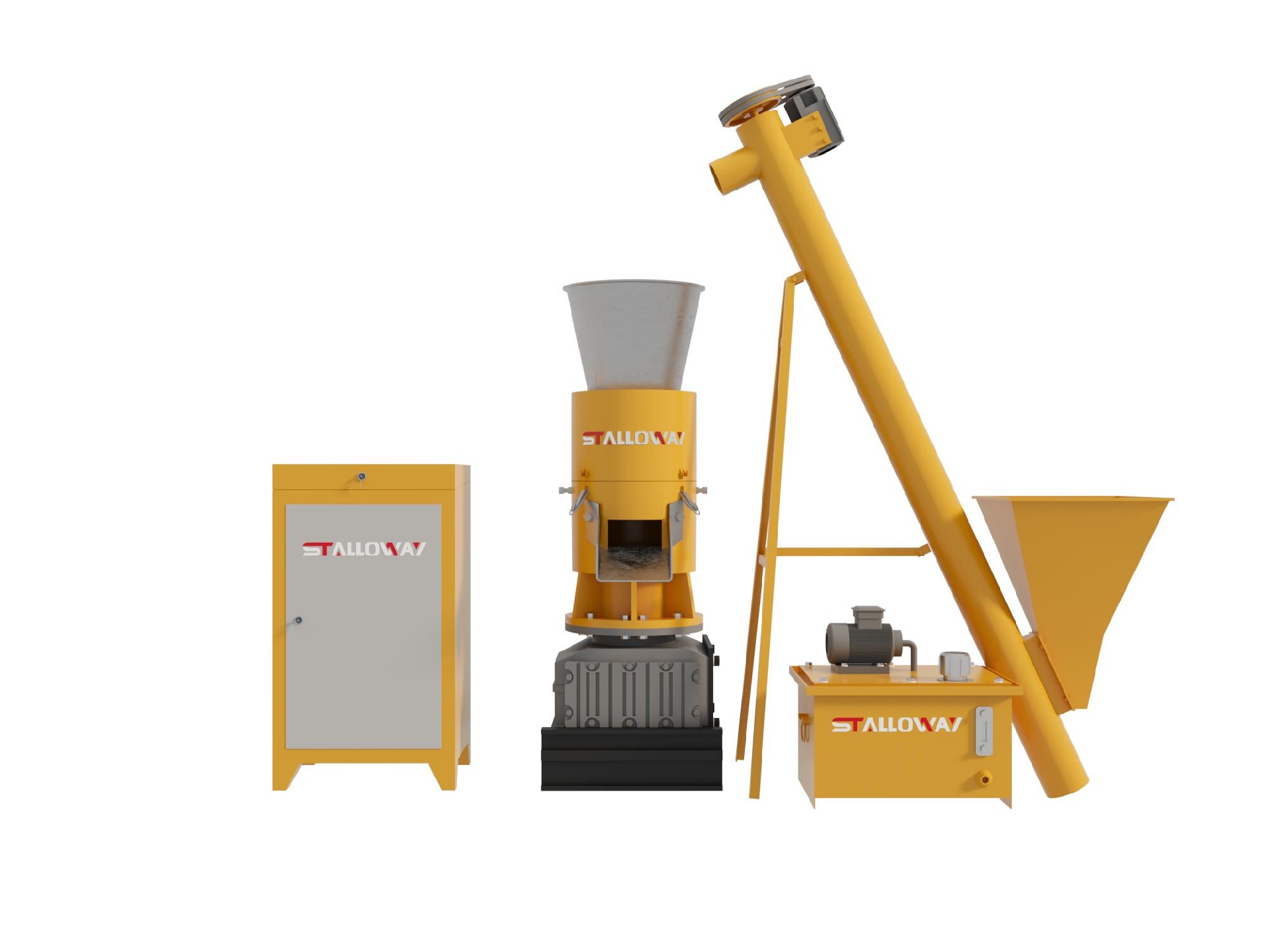 Automatic Version-Wood Pellet Machine